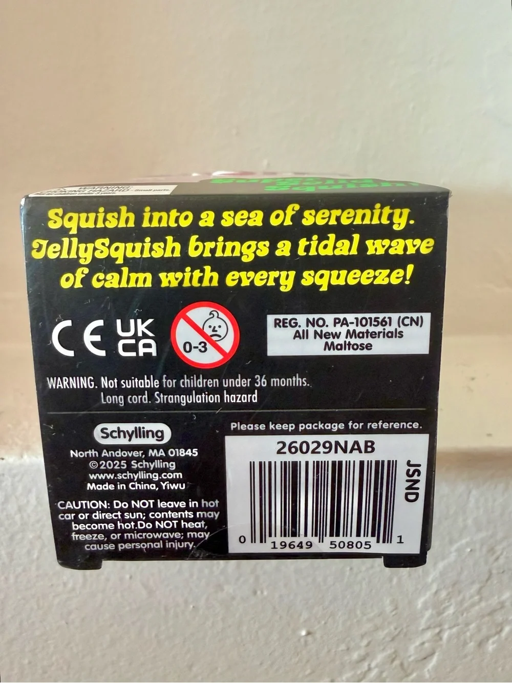 100% AUTHENTIC Schylling Needoh Jelly Squish - pink! Brand new, unopened!